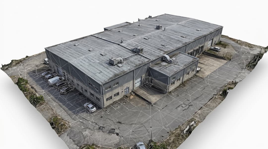 Textúrázott 3D mesh modell – fotogrammetriai rekonstrukció