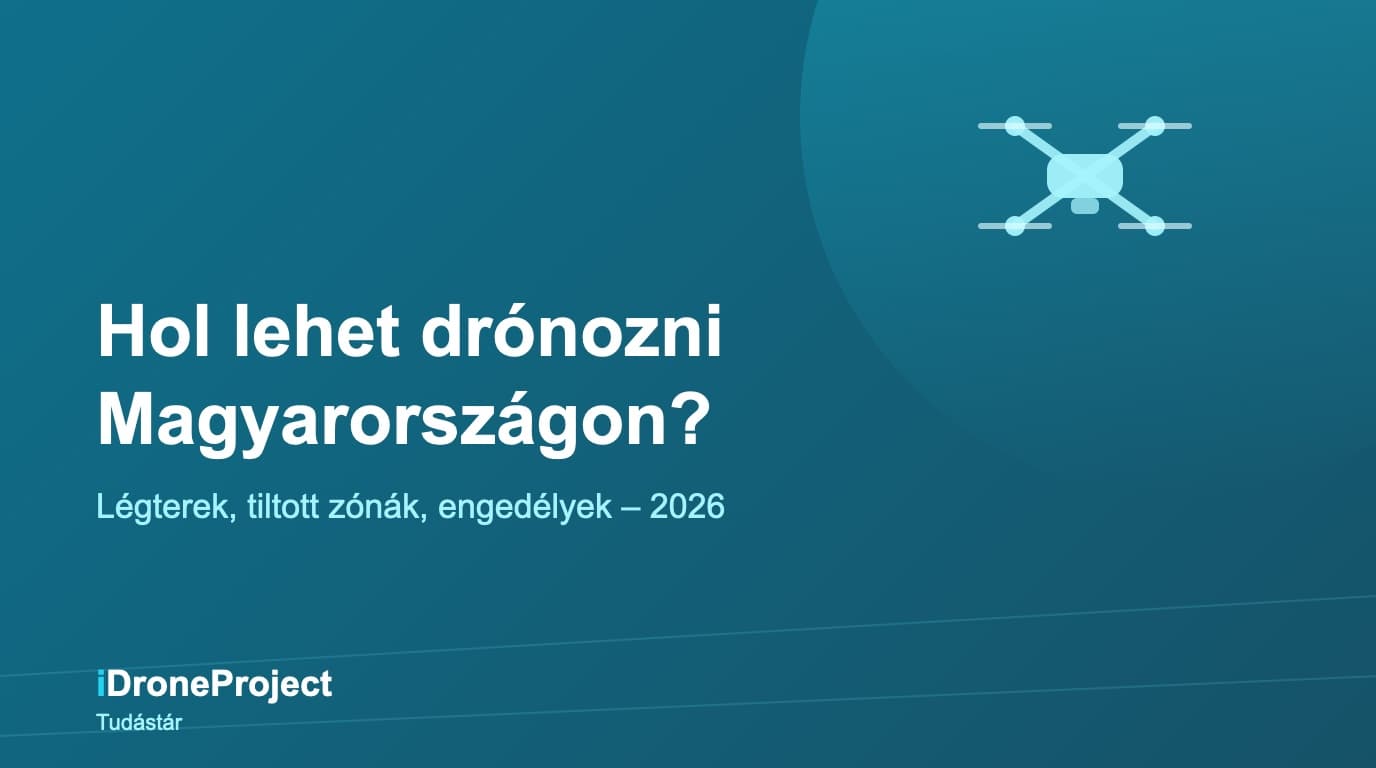 Hol Lehet Drónozni Magyarországon? Légterek és Szabályok 2026