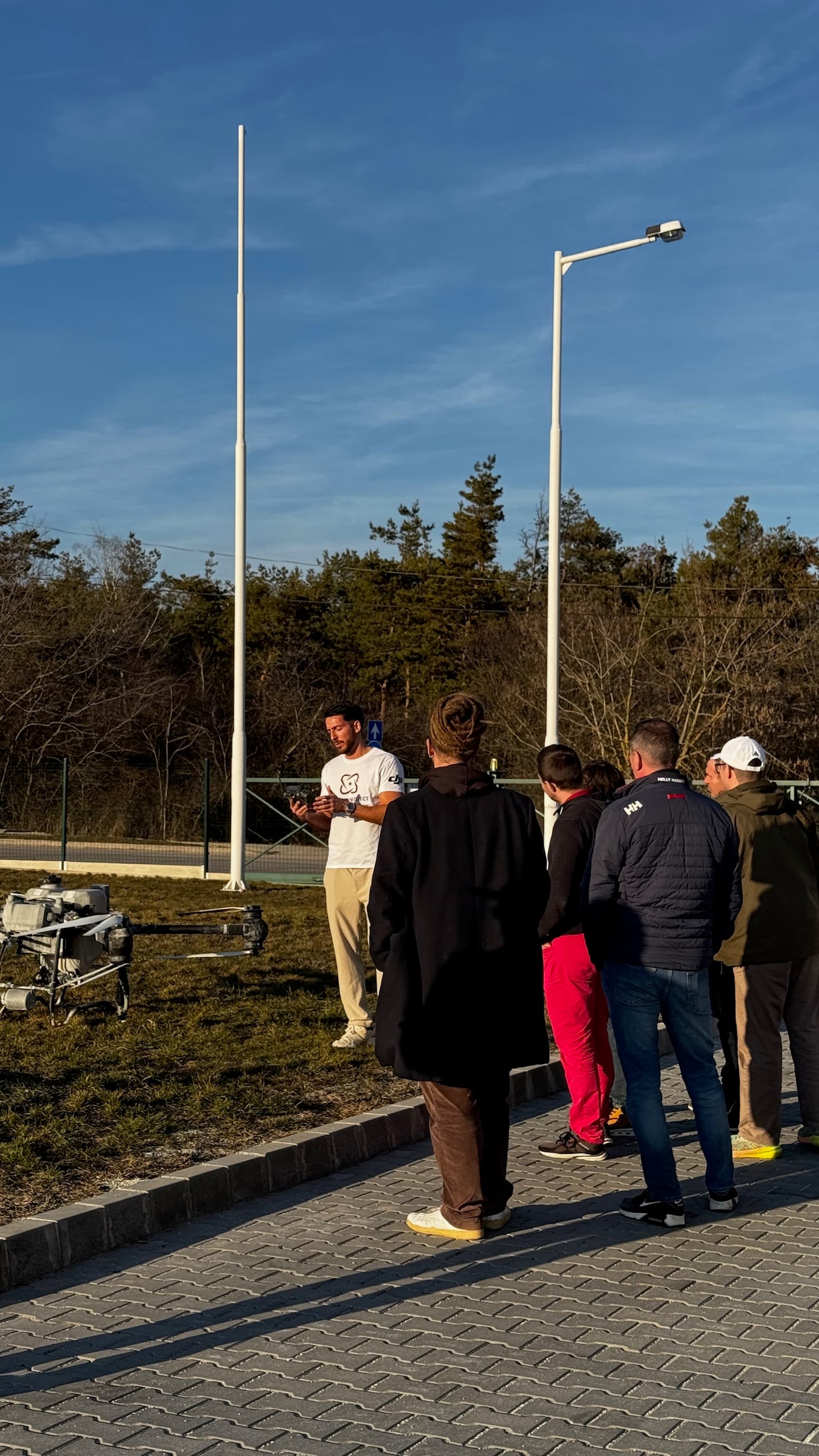 Az iDroneProject csapata és résztvevők