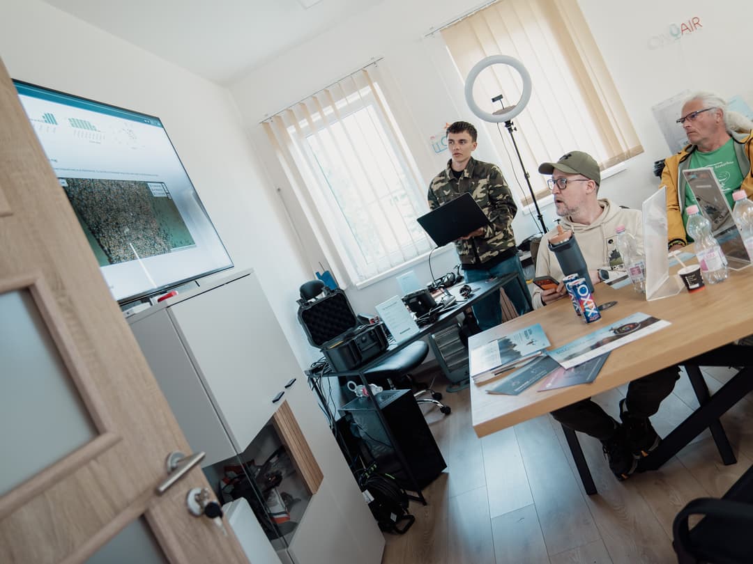 Adatfeldolgozási folyamat szoftverben – ortofotó és pontfelhő