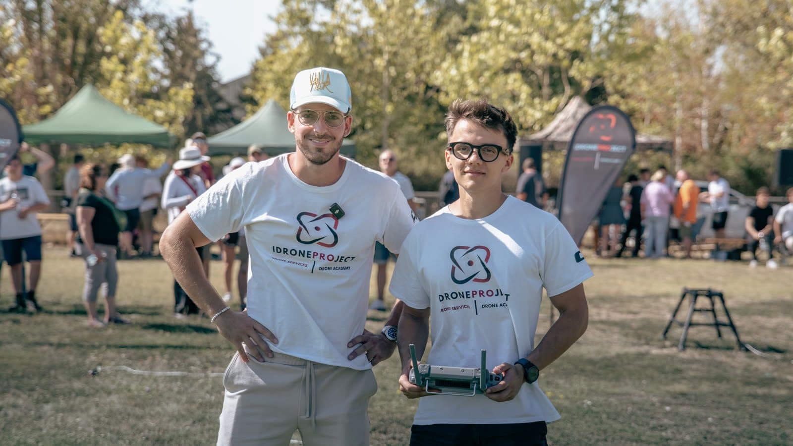 Az iDroneProject csapata a nyílt napon