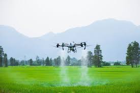 DJI T50 permetező drón bemutató
